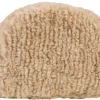 Badkamer|ohgreen Toiletzak fluff creme 19,5x7xh13cm polye
