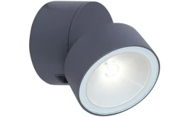 Verlichting|Ecocheques|ohgreen Trumpet wandlamp antractiet grijs led 6.7w