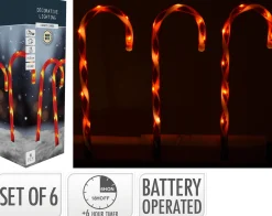 Deco Verlichting Buiten|ohgreen Tuinsteker set van 6 stuks