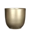 Potten En Vazen|ohgreen Tusca pot rond goud - h20xd22,5cm