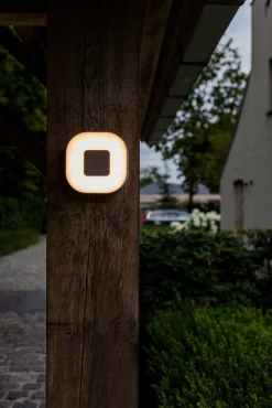 Verlichting|Ecocheques|ohgreen Ublo wand / plafondlamp large zilver led 16w