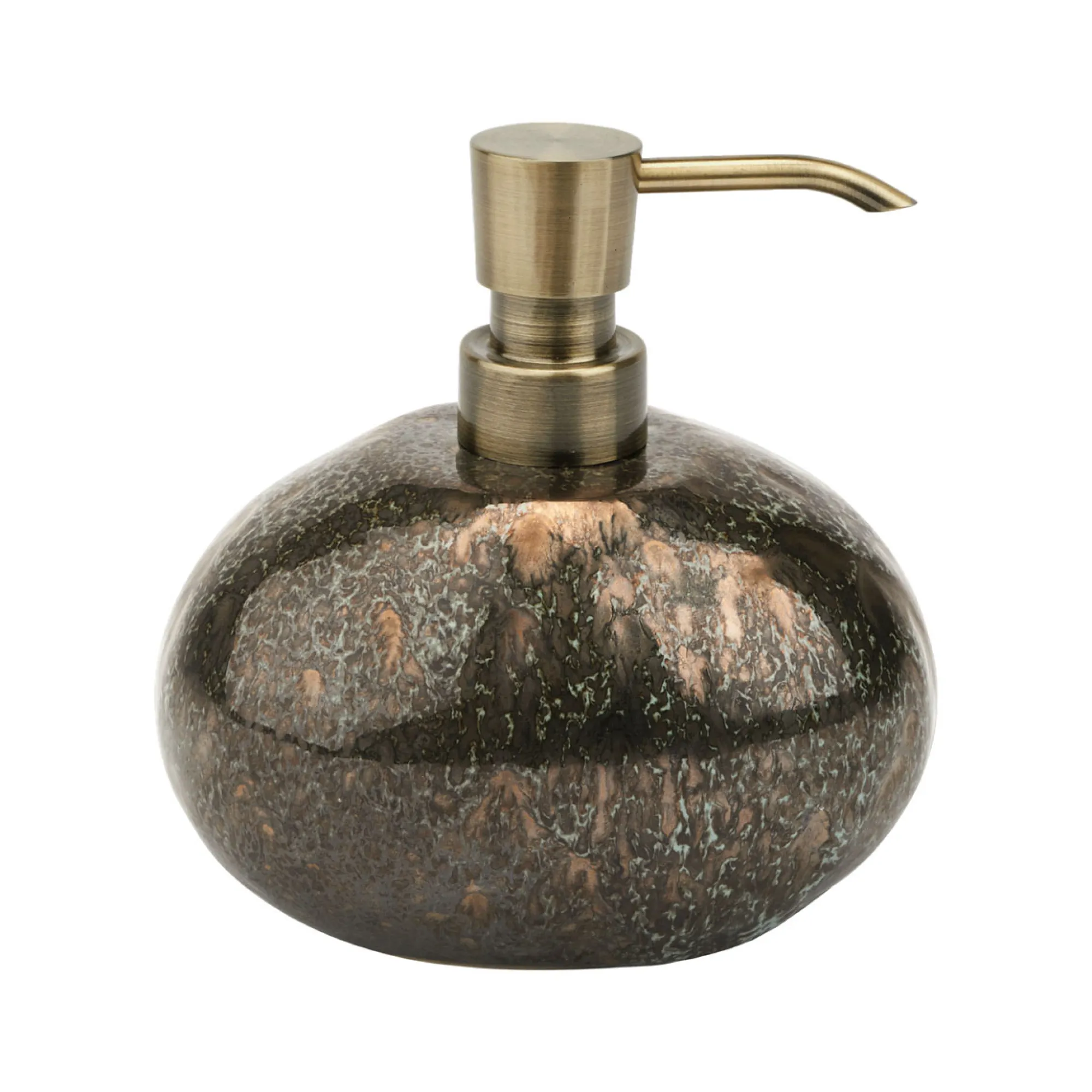 Badkamer|ohgreen Ugo zeepdisp. vintage brons