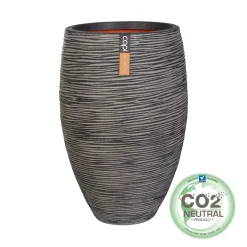 Kunststof|Ecocheques|ohgreen Vaas deluxe rib 45x72 ant