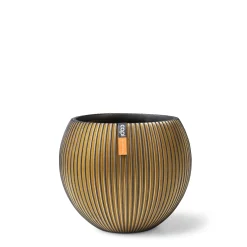 Potten En Vazen|ohgreen Vaas bol Groove 29x26