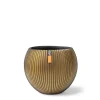 Potten En Vazen|ohgreen Vaas bol Groove 21x19