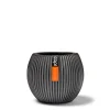Potten En Vazen|ohgreen Vaas bol Groove 29x26