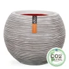 Kunststof|Ecocheques|ohgreen Vaas bol rib 62x48 ivoor