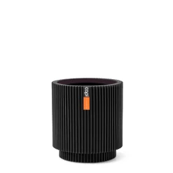 Potten En Vazen|ohgreen Vaas cilind groove 8x9