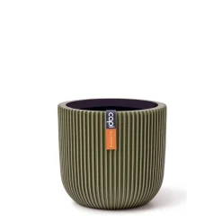 Potten En Vazen|ohgreen Vaas cilind groove 8x9