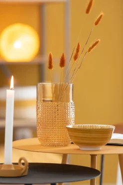 Potten En Vazen|ohgreen Vaas glas oranje medium
