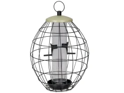 Voederhuisjes En Aanverwanten|ohgreen Voedersilo met beschermkooi 33cm