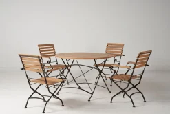 Tuinmeubelen|Ecocheques|ohgreen Vouwtafel Olivia rond