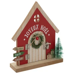 Thema Holiday|Kerstdecoratie|ohgreen Vrolijk kerstfeest deur h19,5cm
