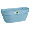 Kunststof|Ecocheques|ohgreen WALL BASKET 35CM VINTAGE BLAUW