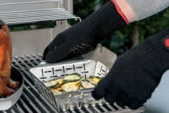 Accessoires En Onderhoud|ohgreen WEBER DELUXE GRILLKORF KLEIN RVS