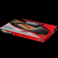 Accessoires En Onderhoud|ohgreen WEBER GEGLAZUURDE PIZZASTEEN 30 X 44 CM