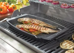 Accessoires En Onderhoud|ohgreen WEBER KERAMISCHE GRILLPAN 47 X 28 CM