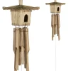 Decoratie|Ecocheques|ohgreen Windchime birdhouse d16h58
