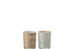 Sfeermakers|ohgreen Windlicht halve maan glas medium