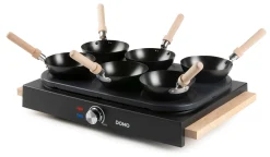 Keukentoestellen|ohgreen Wok party set hout 1000W ILAG