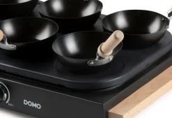 Keukentoestellen|ohgreen Wok party set hout 1000W ILAG