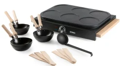 Keukentoestellen|ohgreen Wok party set hout 1000W ILAG