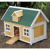 Kooien|ohgreen Woodland kippen/konijnenhok combi