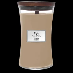 Geuren|ohgreen Woodwick Geurkaars Cashmere Large