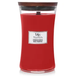 Geuren|ohgreen Woodwick Geurkaars crimson berries Large