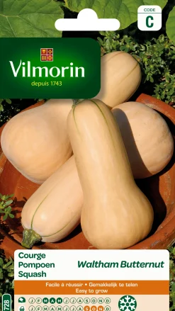 Zaden|Ecocheques|ohgreen Zaden pompoen waltham butternut 2g