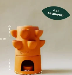 Compostvat|Ecocheques|ohgreen Zelfbemestende composter balkon