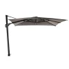 Parasol|ohgreen Zweefparasol Deluxe antraciet met LED