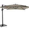 Parasol|ohgreen Zweefparasol Malaga antraciet-taupe