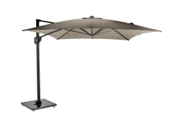 Parasol|ohgreen Zweefparasol Malaga antraciet-taupe
