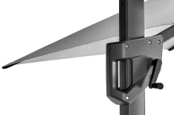 Parasol|ohgreen Zweefparasol Malaga antracite-smokey grijs